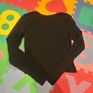 White Fox Boutique Open Back Long Sleeve Top